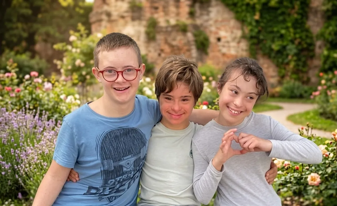Enfants souriants